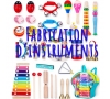 FABRICATION INSTRUMENT DE MUSIQUE RECYCLE 25 MARS 23