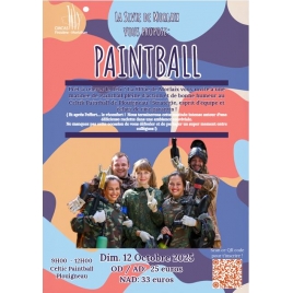 2025 - Slvie Morlaix - Paintball Raclette !