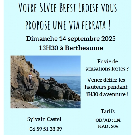2025 - SLVie BREST IROISE - Journée Via Ferrata