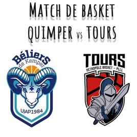 Commission Jeunes Agents - Match de Basket QUIMPER / TOURS