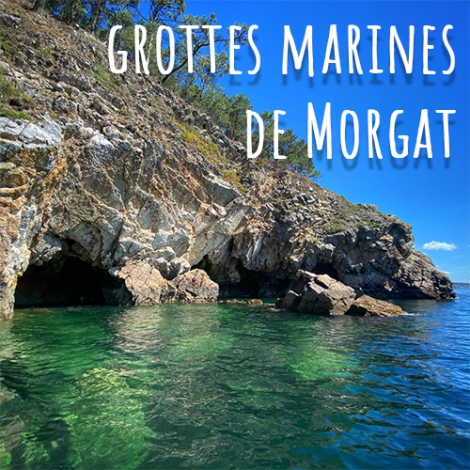 Slvie Bout du Monde - Visite des Grottes Marines de Morgat