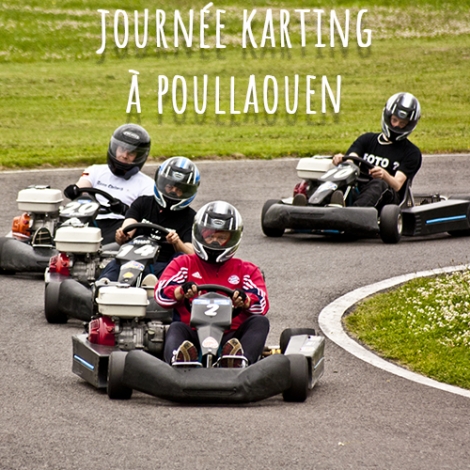 Slvie carhaix -journée Karting