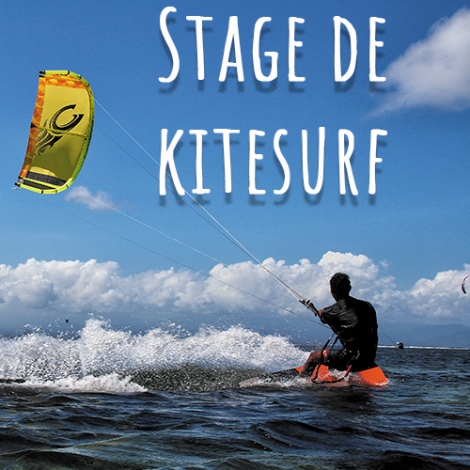 SLV 1 Auray - Vannes - Stage de KITE SURF - 4 jours - LANDREZAC